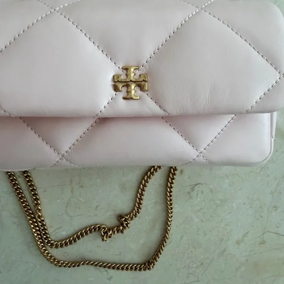 Tory Burch Pink Quilted Mini kira diamond - Picture 2 of 4